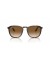 Ray-Ban RB2203 L (55 - 20) / بني العدسات السلحفاة نظارات الإطار