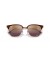 Ray-Ban RB4416 جديدة Clubmaster L (51 - 20) / الحمراء العدسات و النظارات الشمسية الإطار الأحمر