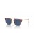 Ray-Ban RB9116S جديدة Clubmaster الاطفال XL (47 - 17) / الأزرق عدسات و نظارات الإطار الوردي