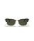 Ray-Ban RB3916 Clubmaster مربع أسطورة الذهب م (52 - 21) / الأخضر العدسات السلحفاة نظارات الإطار