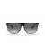 Ray-Ban RB4147 صديق ل (60 - 15) / رمادي العدسات و النظارات الشمسية الإطار الأسود