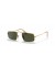 Ray-Ban RB3957 جولي S (49 - 20) / الأخضر العدسات الذهب الإطار النظارات الشمسية