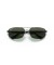 Ray-Ban RB3445 م (61 - 17) / الأخضر العدسات و النظارات الشمسية الإطار الأسود