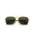 Ray-Ban RB3636 قافلة جديدة م (55 - 15) / الأخضر العدسات الذهب الإطار النظارات الشمسية