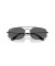Ray-Ban RB3845 Explorer V XXL (60 - 17) / رمادي العدسات و النظارات الشمسية الإطار الأسود