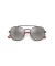 Ray-Ban RB3696M سكوديريا فيراري جمع S (51 - 20) / رمادي العدسات و النظارات الشمسية الإطار الأسود