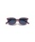 Ray-Ban RB9097S إليوت الاطفال XS (46 - 16) / الأزرق عدسات و نظارات الإطار الوردي