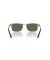 Ray-Ban RB3726M سكوديريا فيراري مجموعة XL (57 - 18) / الأخضر العدسات و النظارات الشمسية الإطار الأسود