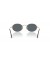 Ray-Ban RB3547N البيضاوي شقة العدسات م (51 - 21) / العدسات الزرقاء والذهب نظارات الإطار