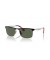 Ray-Ban RB3726M سكوديريا فيراري مجموعة XL (57 - 18) / الأخضر العدسات و النظارات الشمسية الإطار الأسود