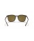 Ray-Ban RB4387F م (55 - 18) / بني العدسات السلحفاة نظارات الإطار