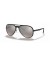 Ray-Ban RB4320CH Chromance L (58 - 16) / الفضة العدسات و النظارات الشمسية الإطار الأسود