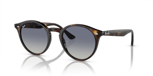 Ray-Ban RB2180 L (51 - 21) / العدسات الرمادية و السلحفاة نظارات الإطار