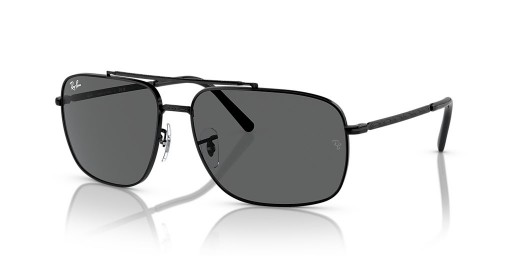 Ray-Ban RB3796 XXL (62 - 15) / رمادي العدسات و النظارات الشمسية الإطار الأسود
