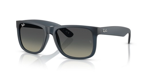 Ray-Ban RB4165 جاستن الكلاسيكية S (54 - 16) / رمادي العدسات الزرقاء نظارات الإطار