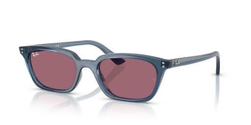 Ray-Ban RB4456 زايا الحيوي القائم م (53 - 19) / البنفسجي العدسات الزرقاء نظارات الإطار