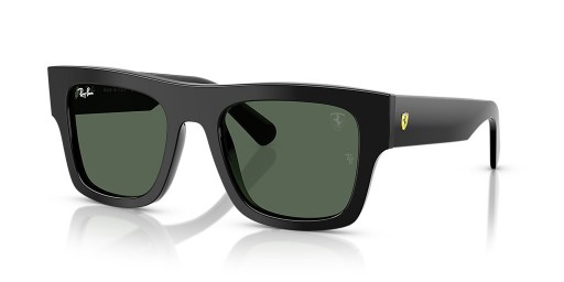 Ray-Ban RB2217M سكوديريا فيراري جمع ل (53 - 21) / الأخضر العدسات و النظارات الشمسية الإطار الأسود