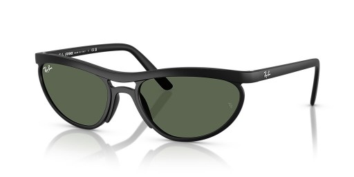 Ray-Ban RB4453 المفترس Liteforce XXL (59 - 20) / الأخضر العدسات و النظارات الشمسية الإطار الأسود