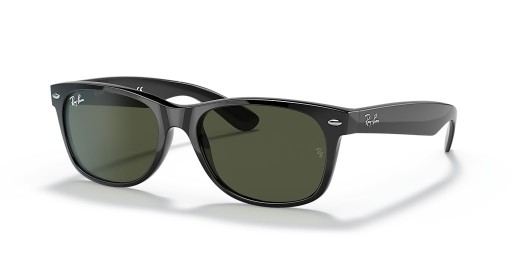 Ray-Ban RB2132F جديد عابر سبيل الكلاسيكية م (55 - 18) / الأخضر العدسات و النظارات الشمسية الإطار الأسود