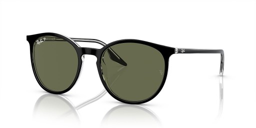 Ray-Ban RB2204 L (54 - 20) / الأخضر العدسات و النظارات الشمسية الإطار الأسود