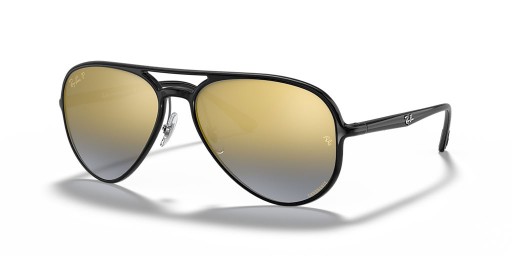 Ray-Ban RB4320CH Chromance L (58 - 16) / الأزرق العدسات و النظارات الشمسية الإطار الأسود
