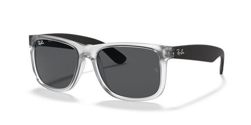 Ray-Ban RB4165 جاستن لون المزيج XS (51 - 16) / رمادي العدسات شفافة نظارات الإطار