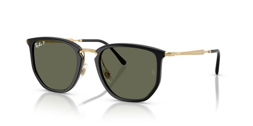 Ray-Ban RB4451 XXL (53 - 20) / الأخضر العدسات و النظارات الشمسية الإطار الأسود