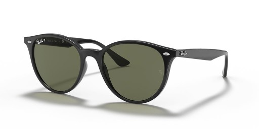Ray-Ban RB4305F لتر (53 - 19) / الأخضر العدسات و النظارات الشمسية الإطار الأسود