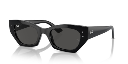 Ray-Ban RB4430 زينة الحيوي القائم م (52 - 22) / رمادي العدسات و النظارات الشمسية الإطار الأسود