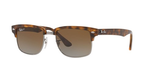Ray-Ban RB4190 م (52 - 19) / بني العدسات السلحفاة نظارات الإطار