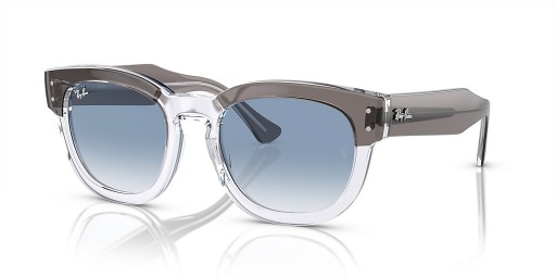 Ray-Ban RB0298S ميجا هوك لتر (53 - 21) / الأزرق العدسات رمادي نظارات الإطار