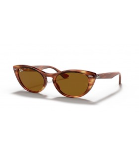 Ray-Ban RB4314N نينا م (54 - 18) / العدسات البني و البني نظارات الإطار