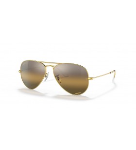 Ray-Ban RB3025 Ø§Ù„Ø·ÙŠØ§Ø± Chromance XL (58 - 14) / Ø¨Ù†ÙŠ Ø§Ù„Ø¹Ø¯Ø³Ø§Øª Ø§Ù„Ø°Ù‡Ø¨ Ø§Ù„Ø¥Ø·Ø§Ø± Ø§Ù„Ù†Ø¸Ø§Ø±Ø§Øª Ø§Ù„Ø´Ù…Ø³ÙŠØ©