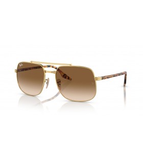 Ray-Ban RB3699 L (59 - 18) / Ø¨Ù†ÙŠ Ø§Ù„Ø¹Ø¯Ø³Ø§Øª Ø§Ù„Ø°Ù‡Ø¨ Ø§Ù„Ø¥Ø·Ø§Ø± Ø§Ù„Ù†Ø¸Ø§Ø±Ø§Øª Ø§Ù„Ø´Ù…Ø³ÙŠØ©
