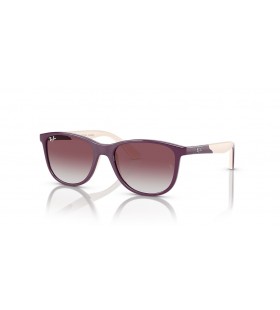Ray-Ban RB9077S الاطفال الحيوي القائم L (49 - 16) / البنفسجي عدسات و نظارات الإطار الوردي