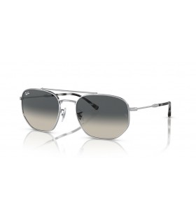Ray-Ban RB3707 XL (57 - 20) / رمادي العدسات و النظارات الشمسية الإطار الفضي