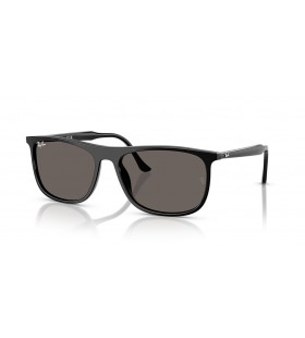 Ray-Ban RB2216 XXL (61 - 18) / رمادي العدسات و النظارات الشمسية الإطار الأسود