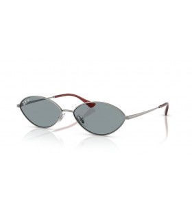 Ray-Ban RB3757 ÙƒØ§ÙŠ Ø§Ù„Ø­ÙŠÙˆÙŠ Ø§Ù„Ù‚Ø§Ø¦Ù… L (56 - 15) / Ø§Ù„Ø£Ø²Ø±Ù‚ Ø§Ù„Ø¹Ø¯Ø³Ø§Øª Ùˆ Ø§Ù„Ù†Ø¸Ø§Ø±Ø§Øª Ø§Ù„Ø´Ù…Ø³ÙŠØ© Ø§Ù„Ø¥Ø·Ø§Ø± Ø§Ù„ÙØ¶ÙŠ