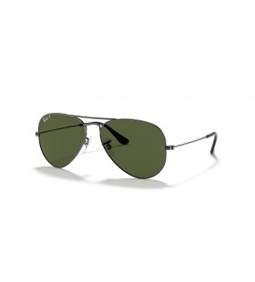Ray-Ban RB3025 Ø§Ù„Ø·ÙŠØ§Ø± Ø§Ù„ÙƒÙ„Ø§Ø³ÙŠÙƒÙŠØ© XXL (62 - 14) / Ø§Ù„Ø£Ø®Ø¶Ø± Ø§Ù„Ø¹Ø¯Ø³Ø§Øª Ùˆ Ø§Ù„Ù†Ø¸Ø§Ø±Ø§Øª Ø§Ù„Ø´Ù…Ø³ÙŠØ© Ø§Ù„Ø¥Ø·Ø§Ø± Ø§Ù„ÙØ¶ÙŠ