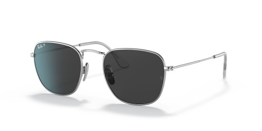 Ray-Ban RB8157 Frank Titanium S (51 - 20) / Černé čočky a Stříbrný rám sluneční Brýle