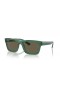 Ray-Ban RB4396 Warren Bio-Based M (54 - 20) / Hnědé čočky a Zelené rám sluneční Brýle