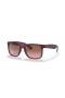 Ray-Ban RB4165 Justin Classic XS (51 - 16) / Hnědé čočky a Fialové rám sluneční Brýle