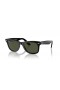 Ray-Ban RB2140 Original Wayfarer Classic XXL (54 - 18) / Zelené čočky a Černý rám sluneční Brýle
