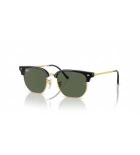 Ray-Ban RB9116S NovÃ© Clubmaster DÄ›ti, XL (47 - 17) / ZelenÃ© ÄoÄky a ÄŒernÃ½ rÃ¡m sluneÄnÃ­ BrÃ½le