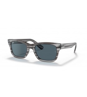 Ray-Ban RB2283 Burbank M (52 - 20) / ModrÃ© ÄoÄky a Å edÃ¡ rÃ¡m sluneÄnÃ­ BrÃ½le