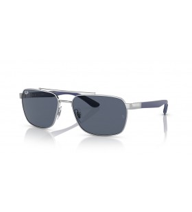 Ray-Ban RB3701 XXL (59 - 17) / Šedé čočky a Stříbrný rám sluneční Brýle
