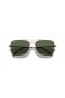 Ray-Ban RB8136 Campingvogn Titanium XL (58 - 15) / Grønne linser og Guld ramme Solbriller