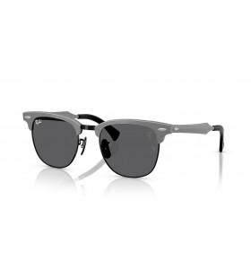 Ray-Ban RB3807M Scuderia Ferrari Collection Chromance L (51 - 21) / Grå linser og Sort ramme Solbriller
