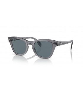 Ray-Ban RB0707S XL (53 - 21) / BlÃ¥ linser og Solbriller GrÃ¥ ramme