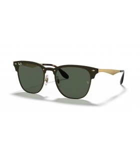 Ray-Ban RB3576N Blis Klubmester XXL (0 - 147) / Grønne linser og Guld ramme Solbriller